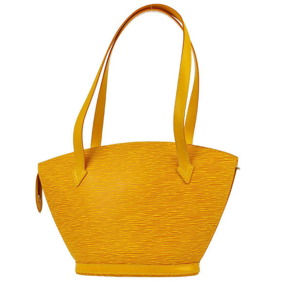 LOUIS VUITTON Yellow Epi Saint Jacques Poignee Long Tote M52339 122662 - Picture 2 of 10